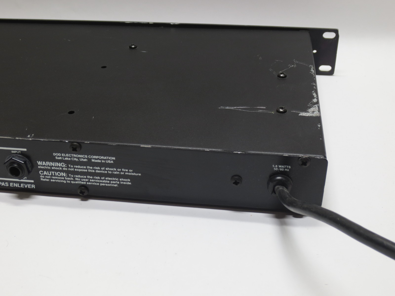 DOD R835 Stereo 2-Way Mono 3-Way Crossover Analog Rack Mount