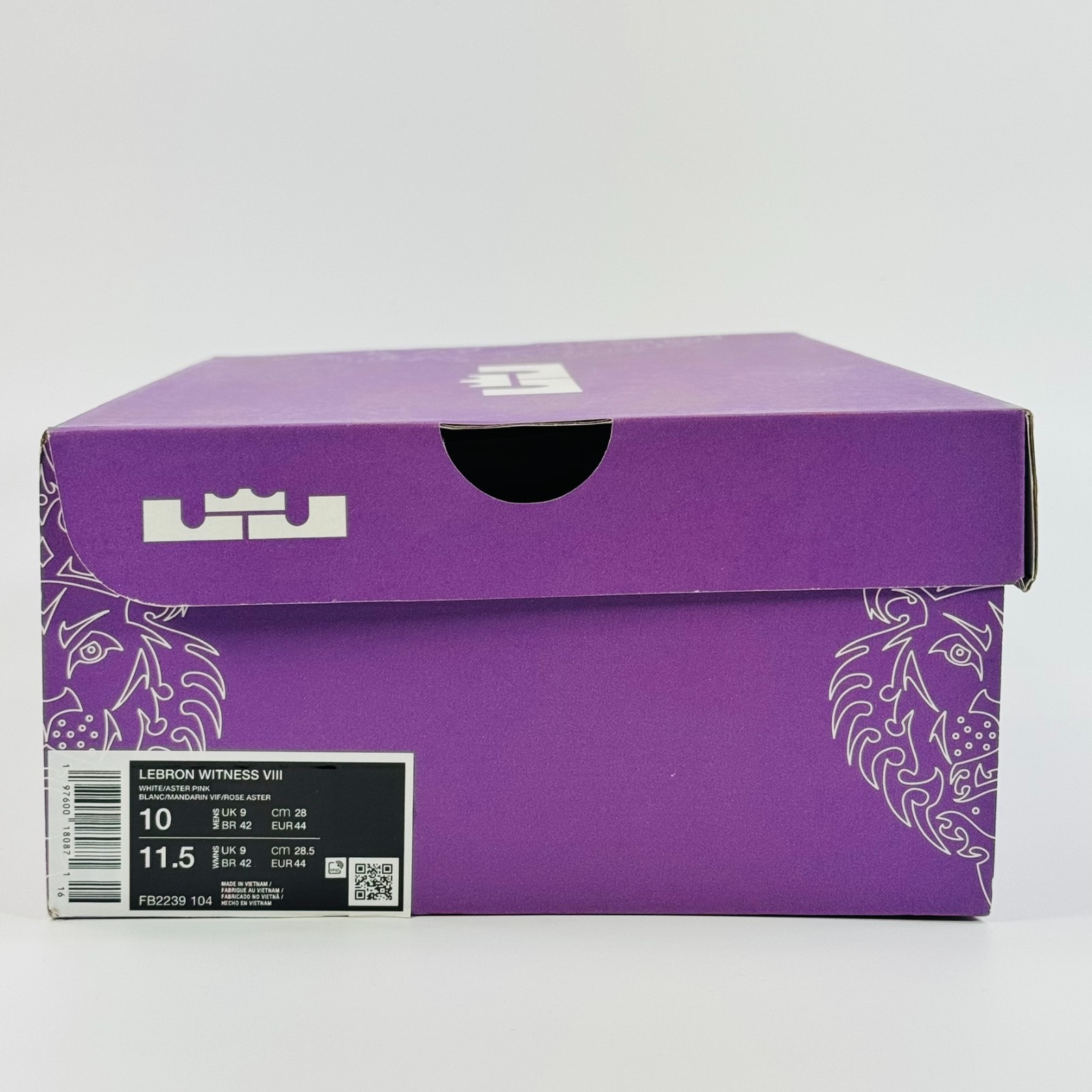 Nike Lebron Witness VIII 'Dunkin Donuts' FB2239-104 Basketball Multi Size
