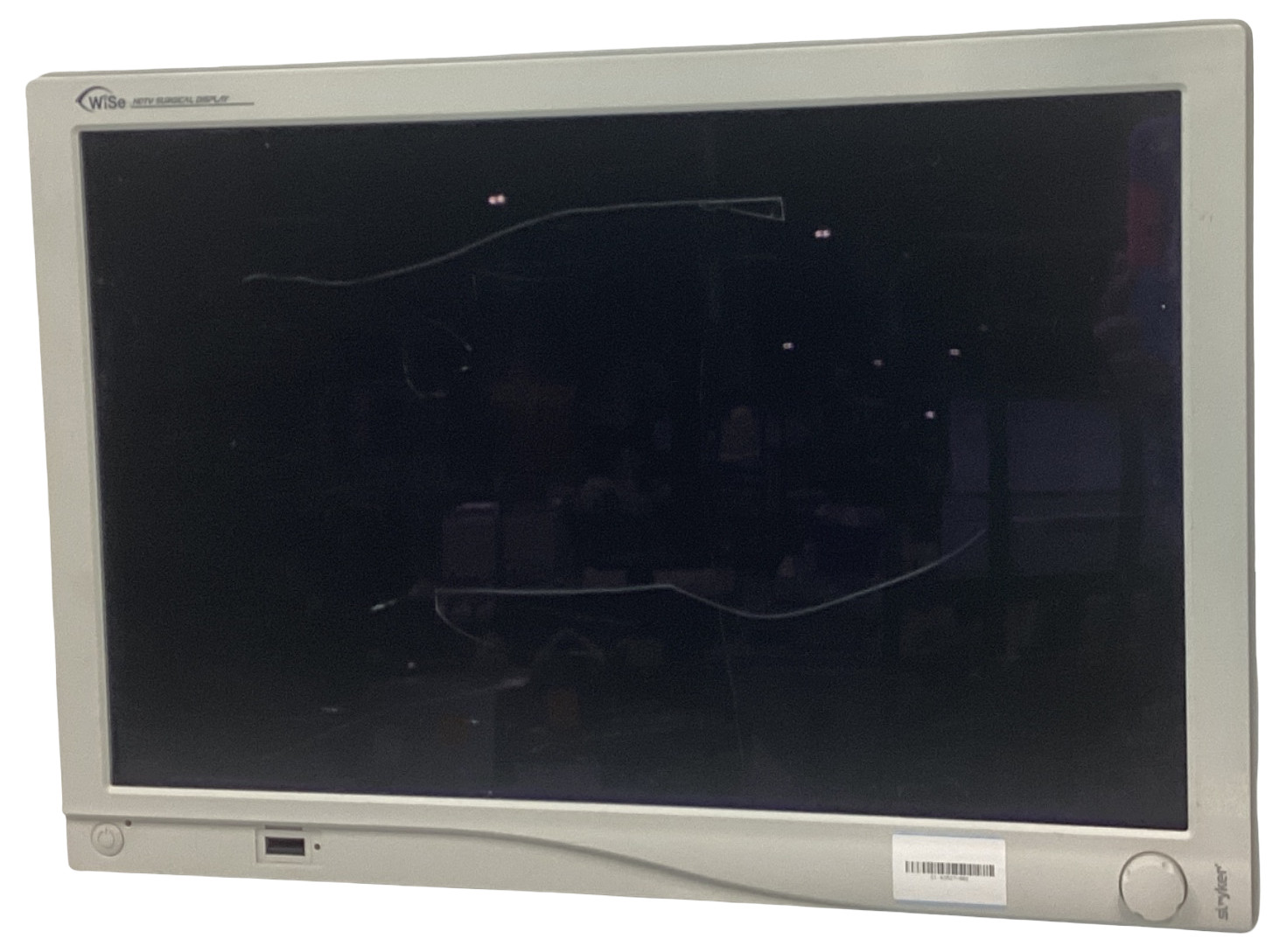 STRYKER 26" WISE HD FLAT PANEL SURGICAL DISPLAY, NO POWER SUPPLY