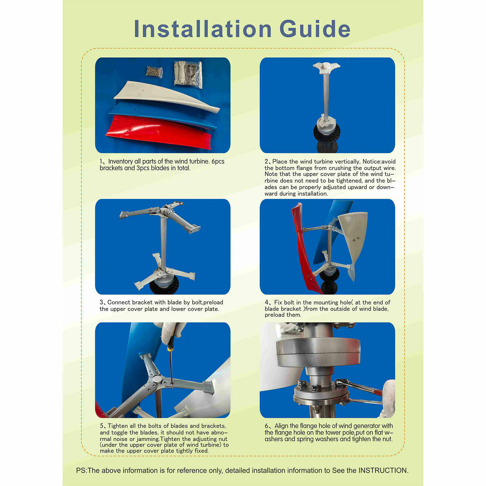 400W DC 12V Wind Turbine Generator Kit with Charge Controller Windmill Power New