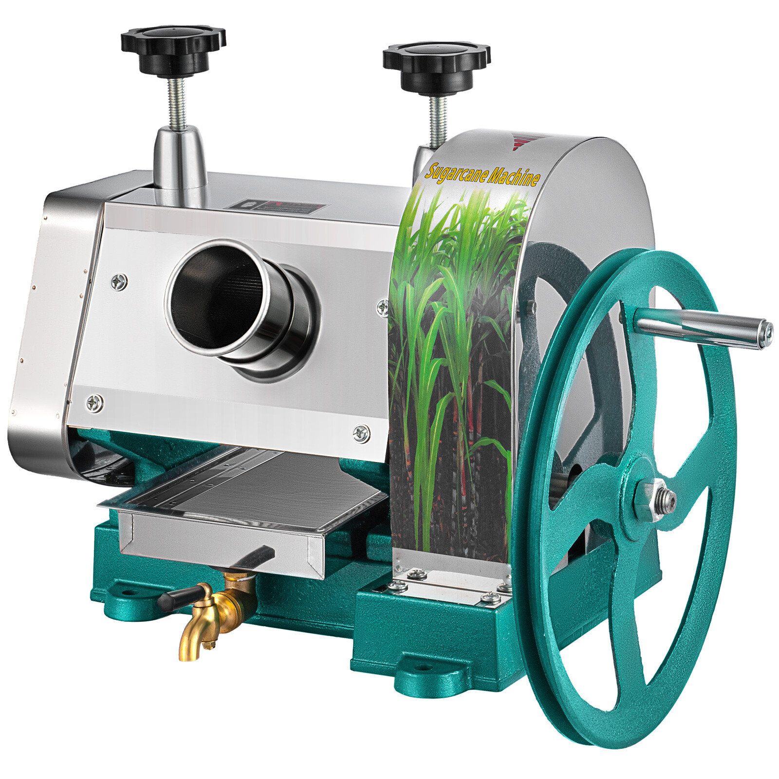 Commercial Manual Sugar Cane Press Juicer Juice Machine Extractor Mill 50kg/h