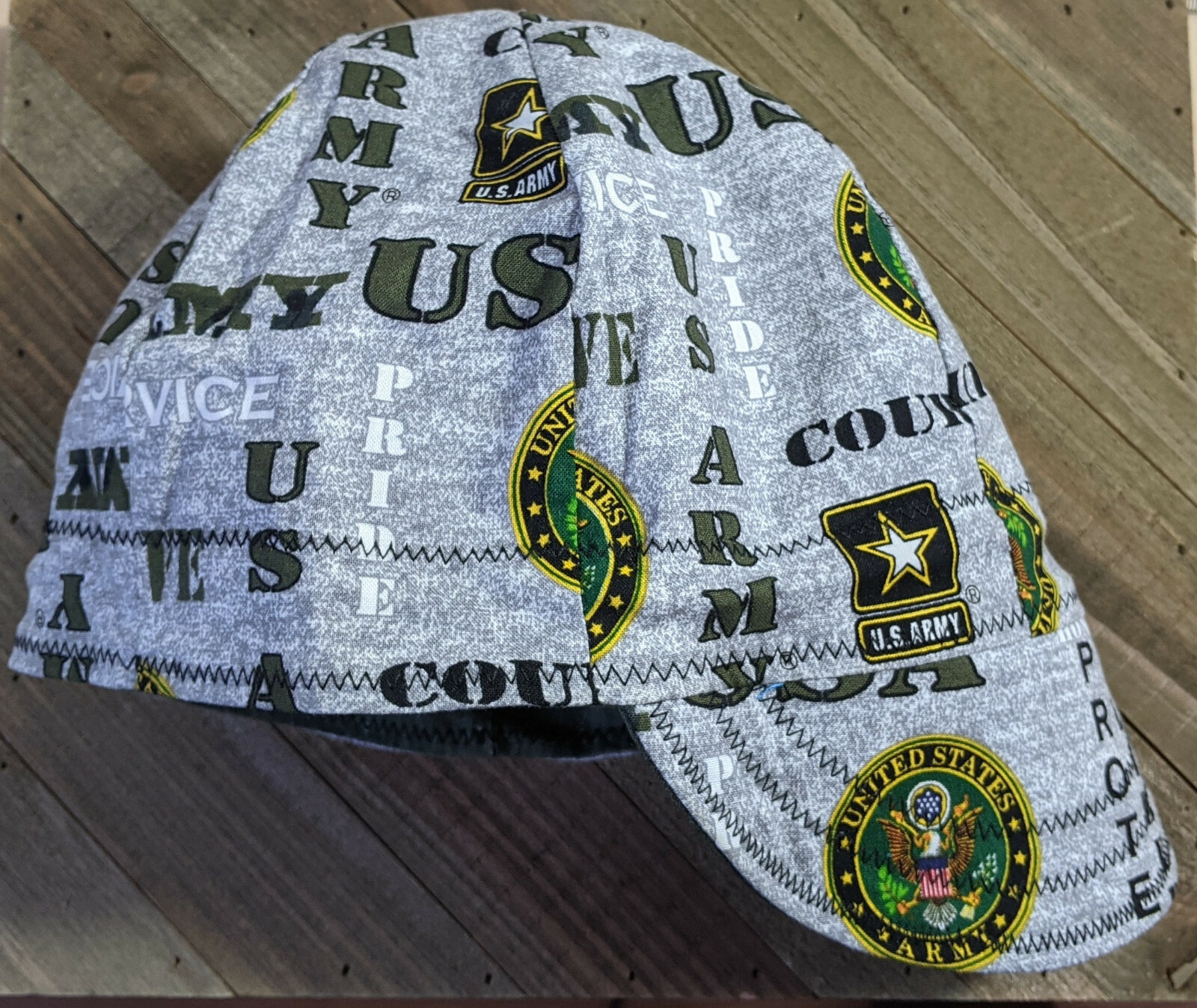 U.S. ARMY Welding Caps Reversible 100% Cotton Welding Cap Made in USA