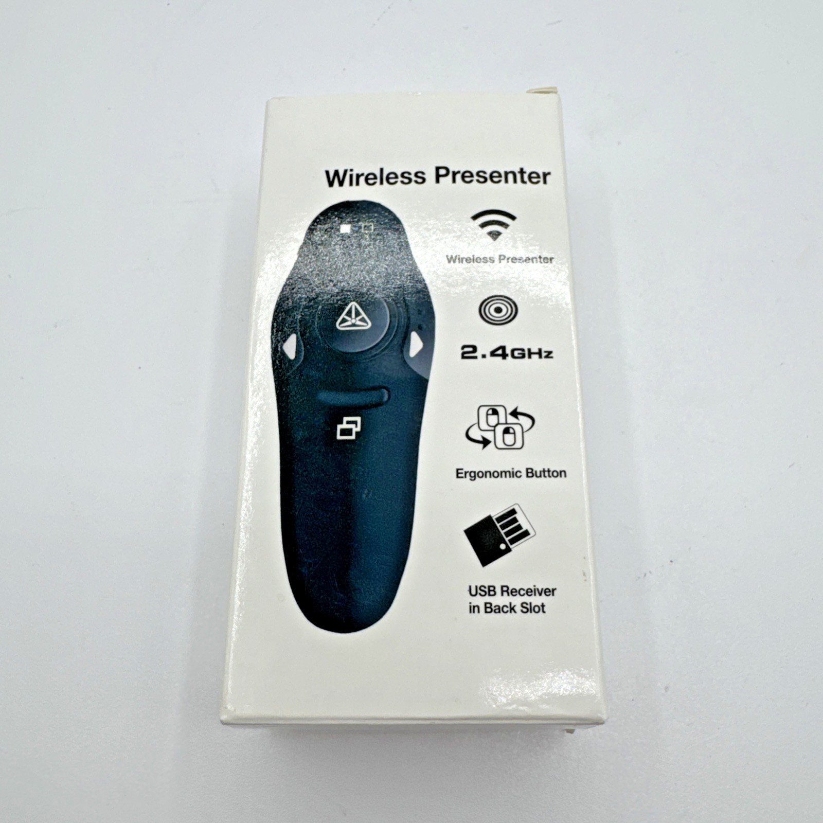 DinoFire D06 Green Laser Presentation Clicker Wireless USB Rechargeable Remote