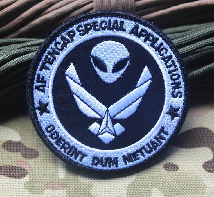 Air Force Area 51 Black Ops Tencap Special Reconnaissance ODERINT DUM Hook Patch