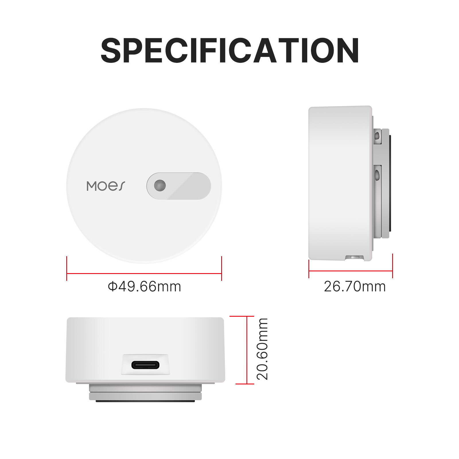 MOES Zigbee Human Presence Sensor Radar Wave Detector Human body Exists Sensor