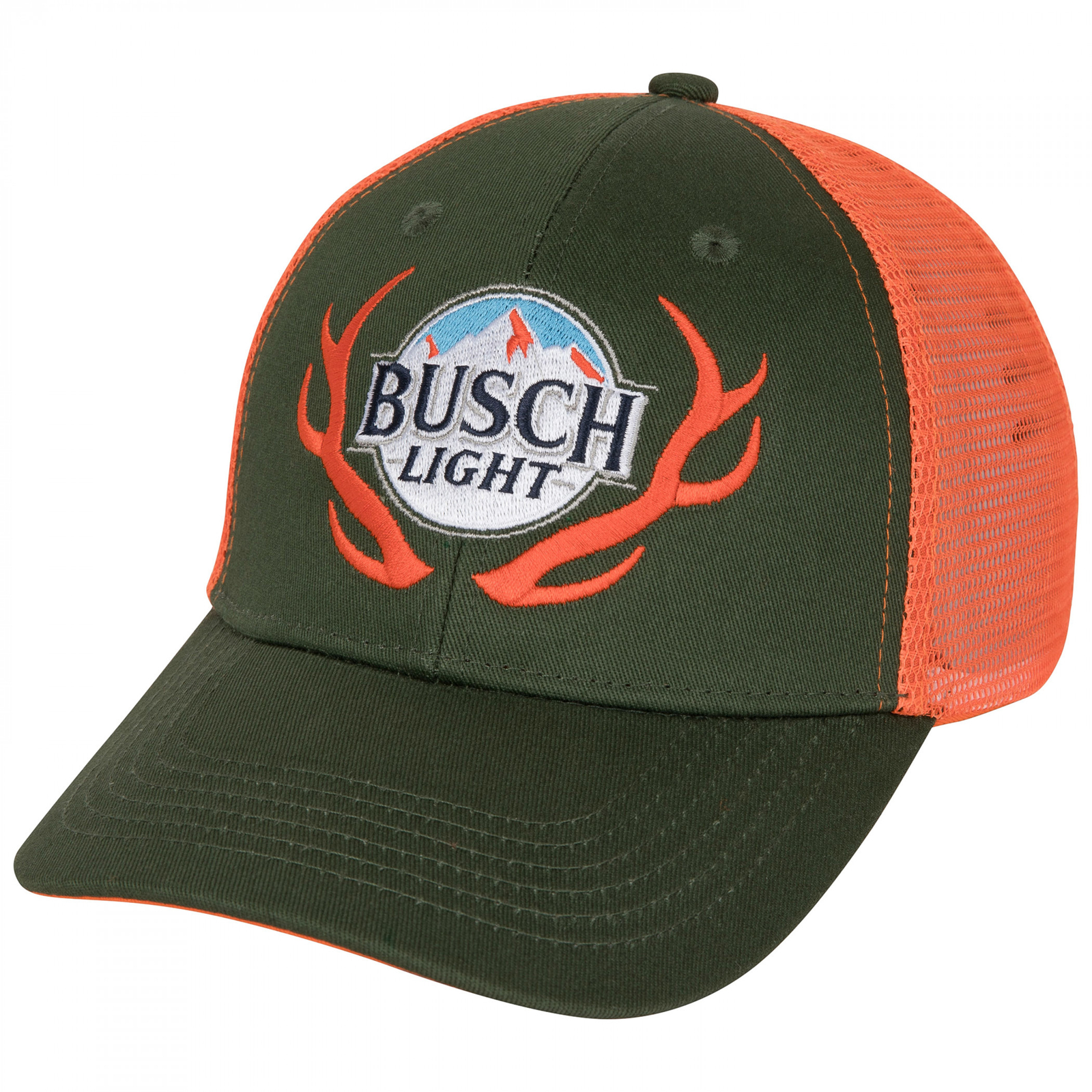 Busch Light Antlers Green Colorway Snapback Cap Multi-Color