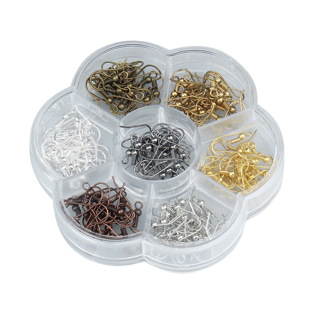 140 Pcs Earring Hooks for Jewelry Making Stainless Steel Findings Jewellery