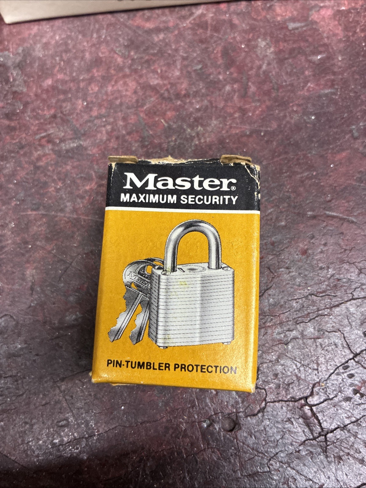 Master No. Seven Small Steel Padlock ￼