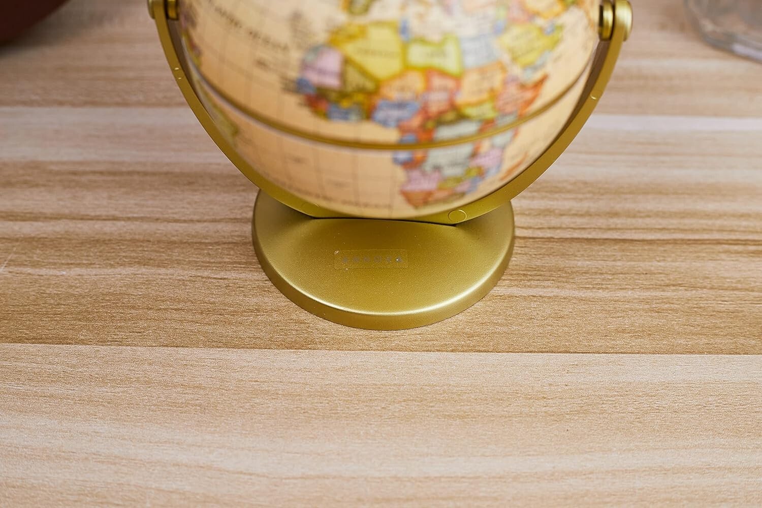 WORLD GLOBE EARTH Map Rotating Geography Ocean Classroom Learning Desktop