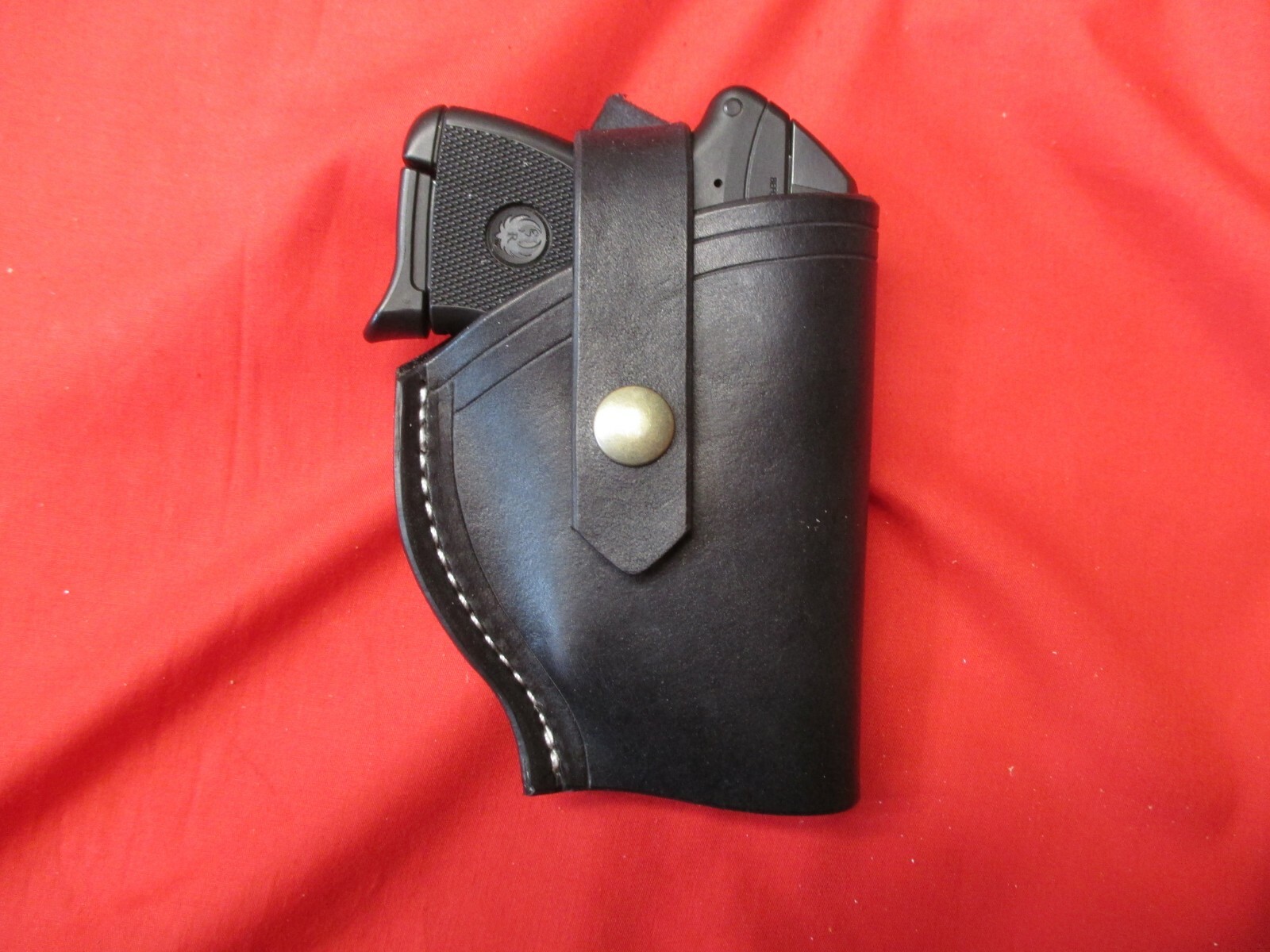 Leather Holster for Ruger 380 LCP & LCP II with/without Crimson Trace Laserguard