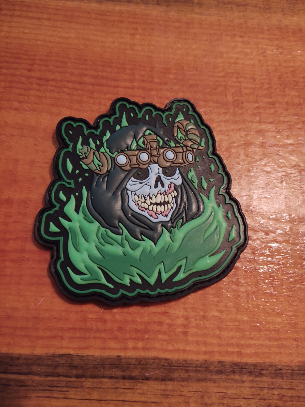 Lich King PVC 3.5" Morale Patch Like FOG SupDef Bald Bros Wasteland Kooks