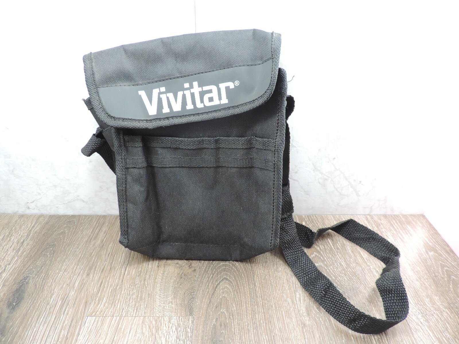 Vivitar Black Nylon Bag 7.5"X8"x3"
