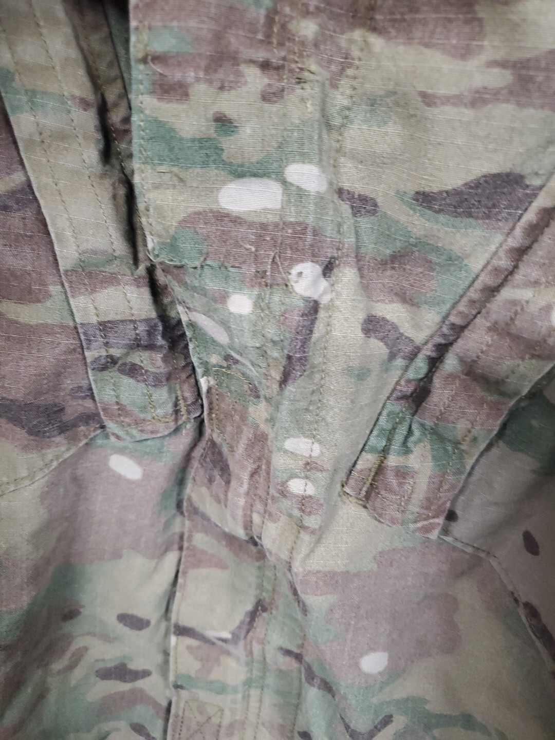 US ARMY ISSUE MULTICAM - FLAME RESISTANT large X Long jacket used gg