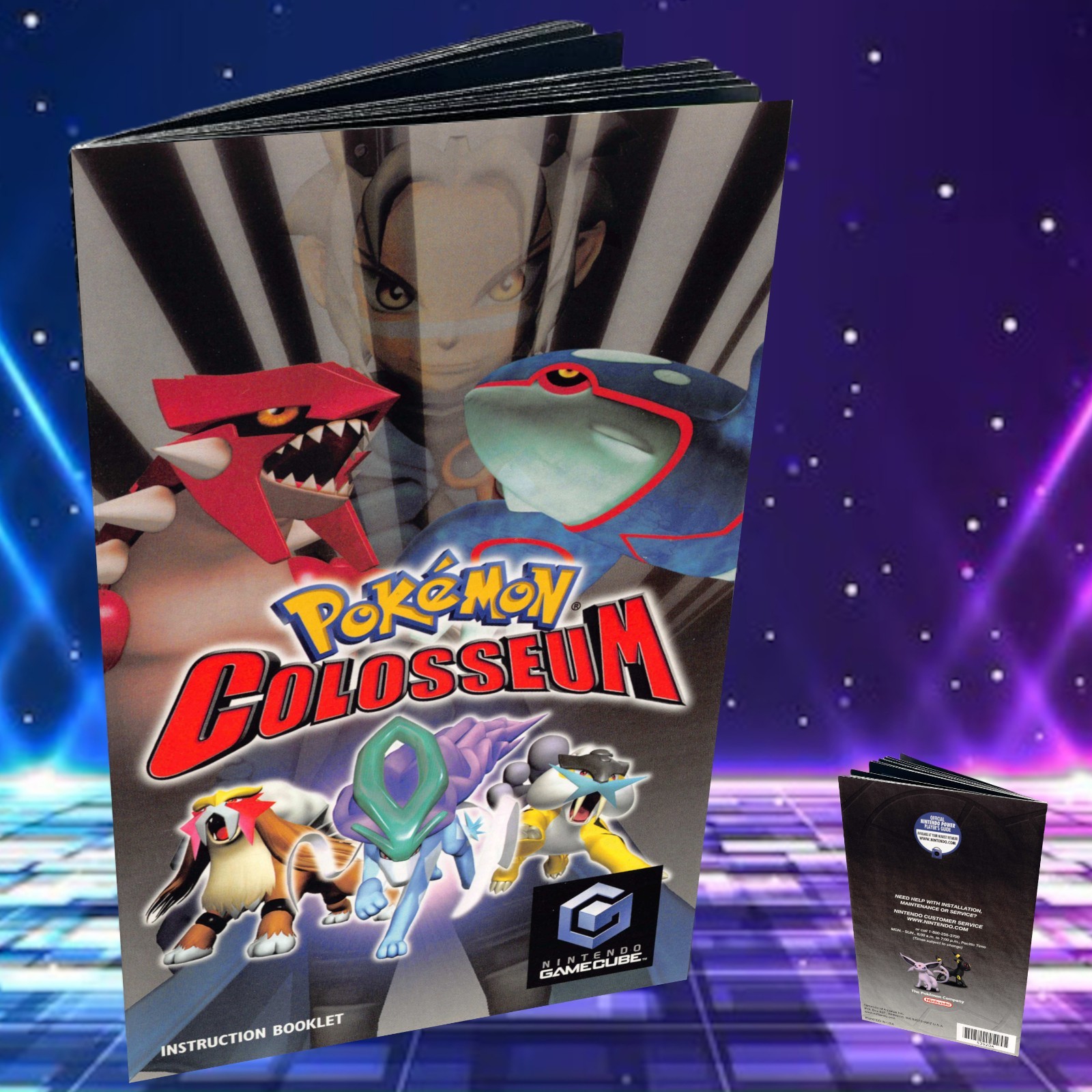 Replacement Manual for - Pokemon Colosseum  - GameCube Instruction Booklet