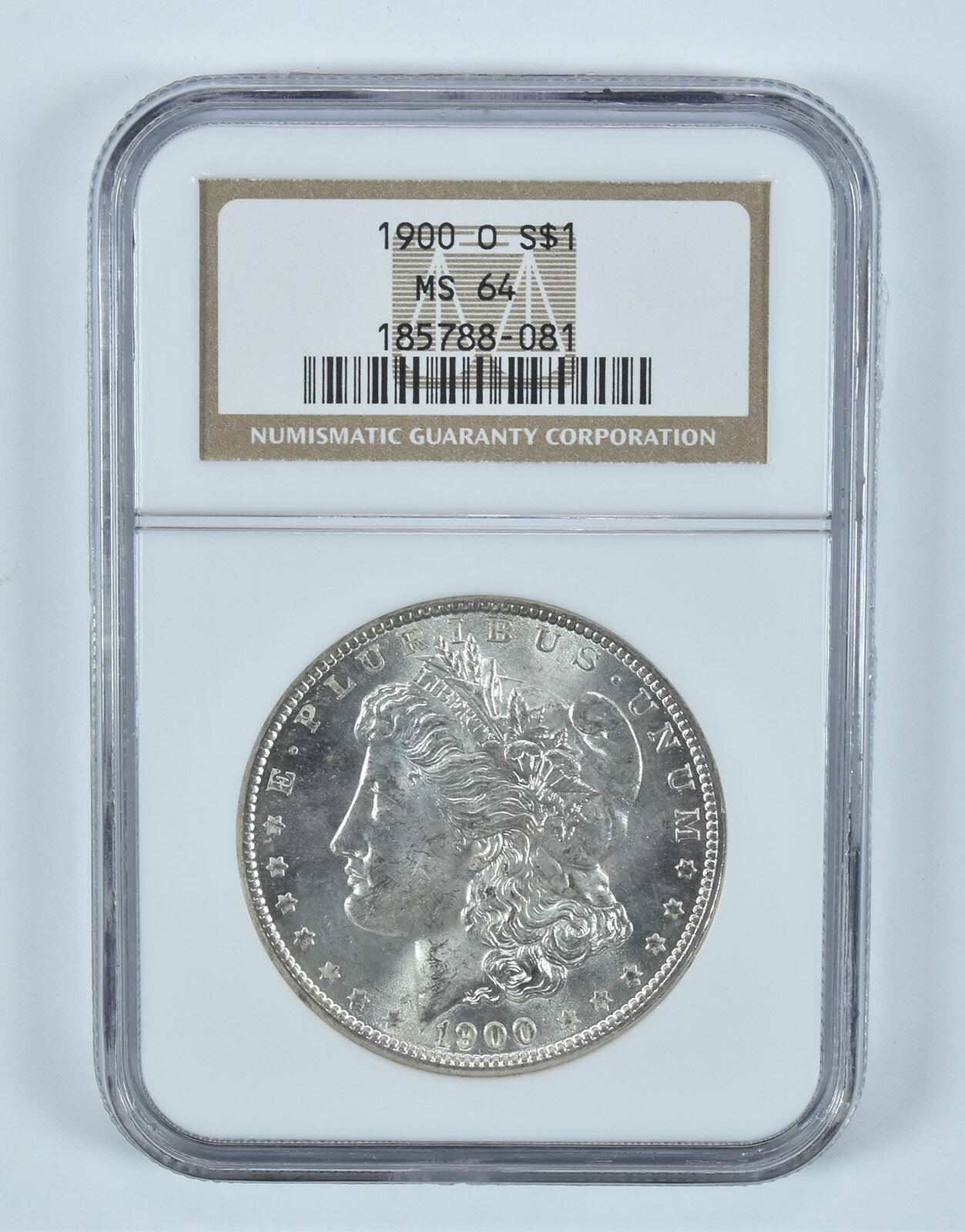 1900-O Morgan Silver Dollar MS64 NGC Brown Label