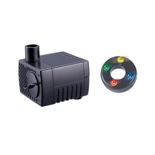 JEBAO PP-333LV+LED LIGHT 2.5W MINI WATER SUBMERSIBLE PUMP 66GPH