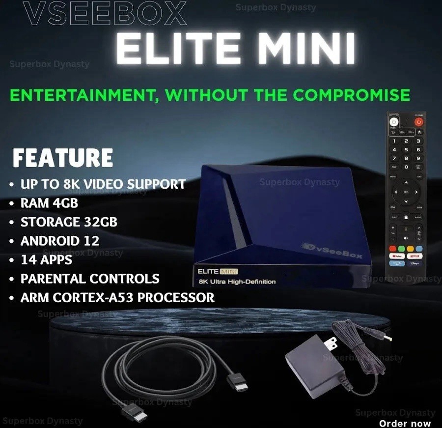 💰vSeeBox Elite Mini Media Box- Authorized Dealer - Free shipping💰
