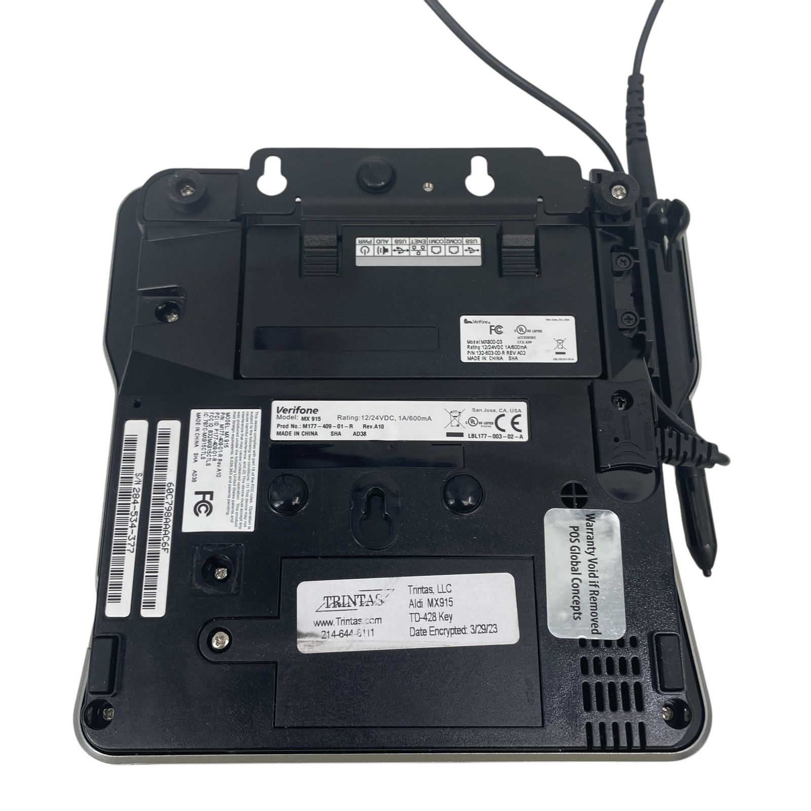 LOT OF 12 VeriFone Credit Card Terminal Model MX915 #L0967 (AR)