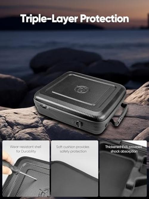 Waterproof Starlink Mini Case - Carrying Hard Case with Waterproof