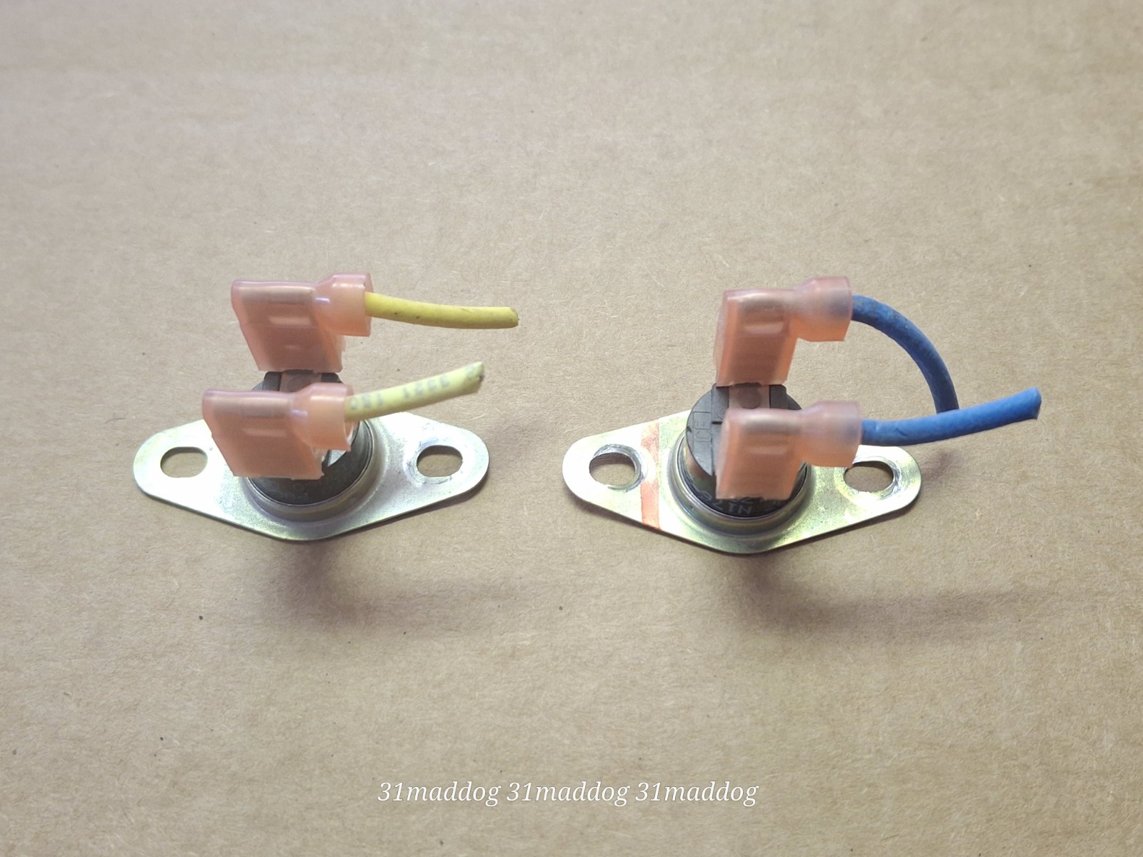 Part #'s WB24T10076 & WB24T10060 SET of Genuine OEM GE Oven THERMOSTATS