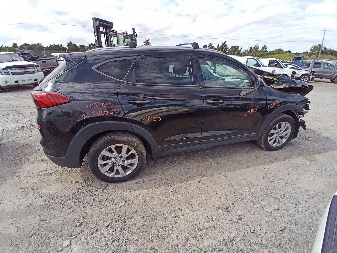 Driver Camera/Projector Radar Unit Behind Rear Bumper Fits 19-23 TUCSON 13106985