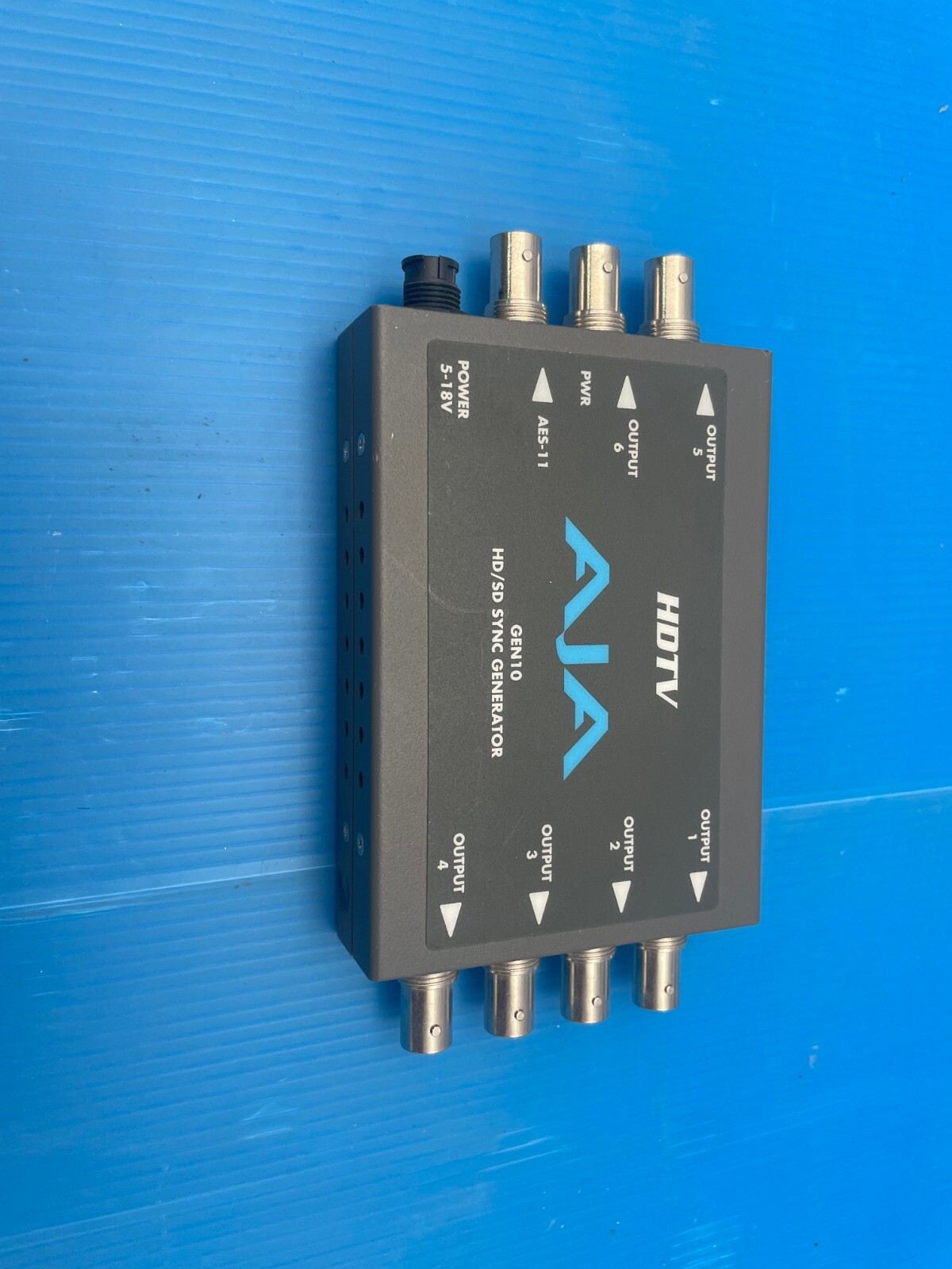 AJA GEN10 HD/SD Sync Generator Used