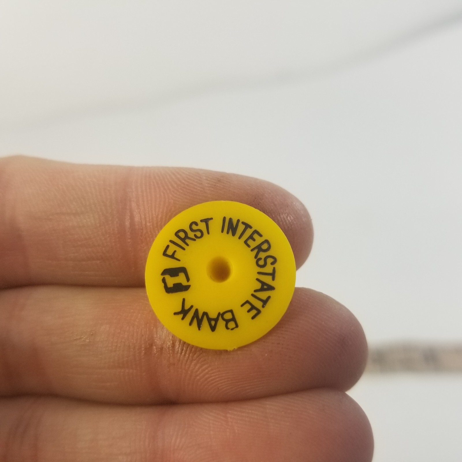 First Interstate Bank Golf Ball Marker Vintage