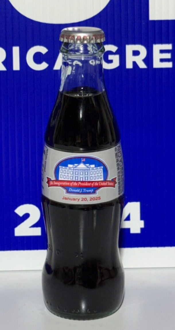 RARE! 47th President Donald J. Trump Commemorative 60th Inauguration Diet Coke