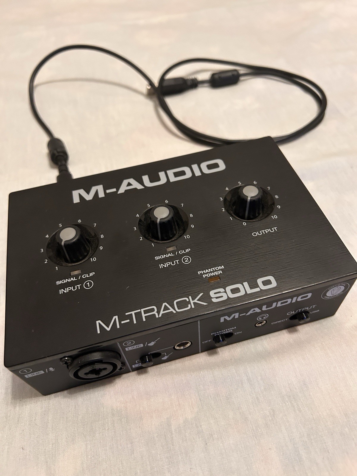 M-Audio M-Track Solo 2-Channel USB Interface Streaming and Podcasting Tested