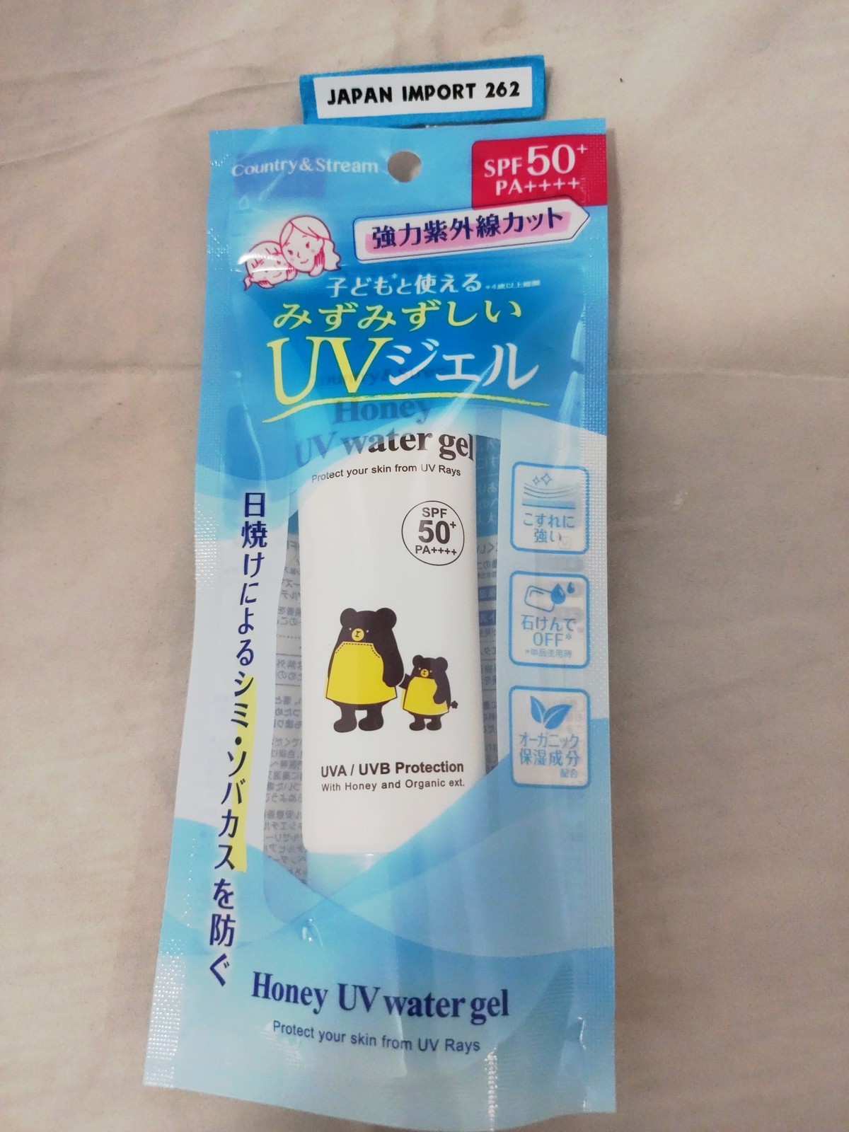 Country & Stream UV Watery Gel 50+ II SPF50+ PA++++ 45g Sunscreen Kids