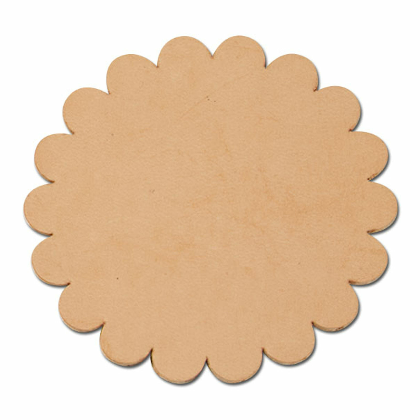 Scalloped Round Rossette Conchos 6 Pk 1-3/4" 4128-06 by Tandy Leather