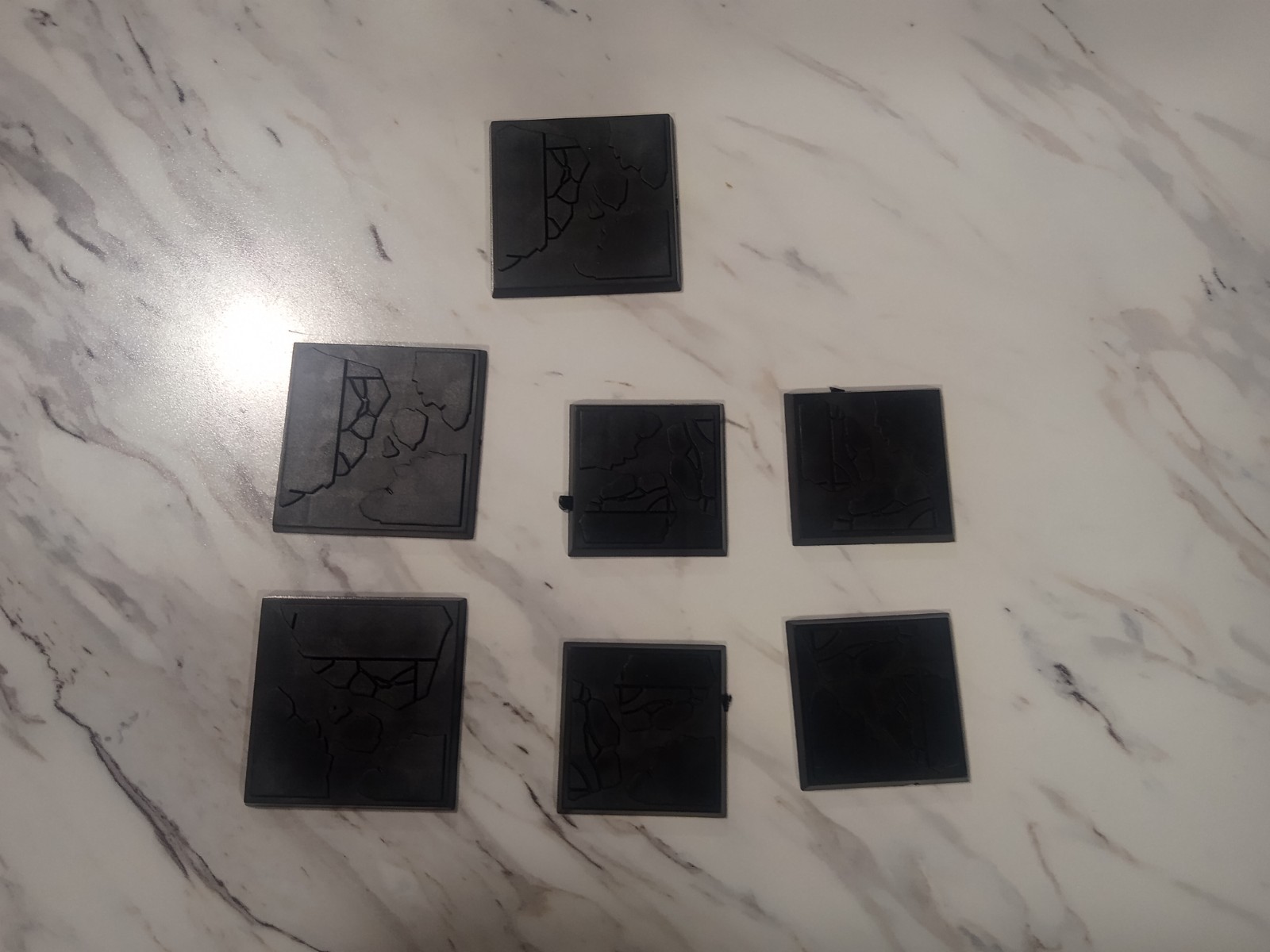 50mm / 40mm Square Scenic Base Lot