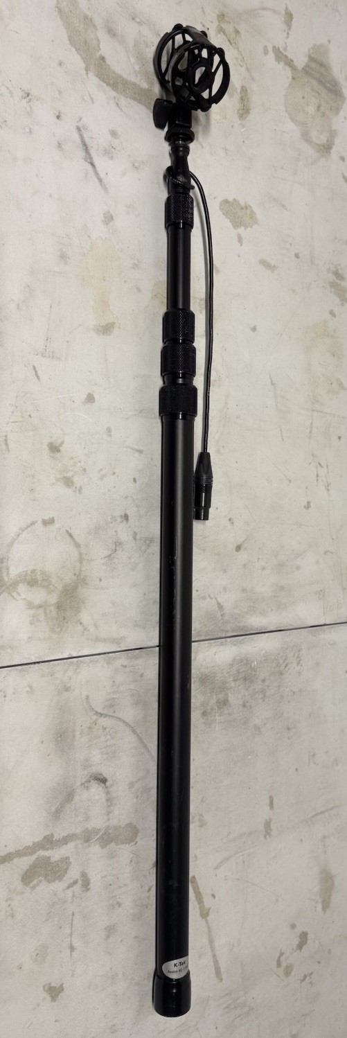K-Tek KE-110CC Avalon Series Aluminum Boompole with Internal XLR Cable USED