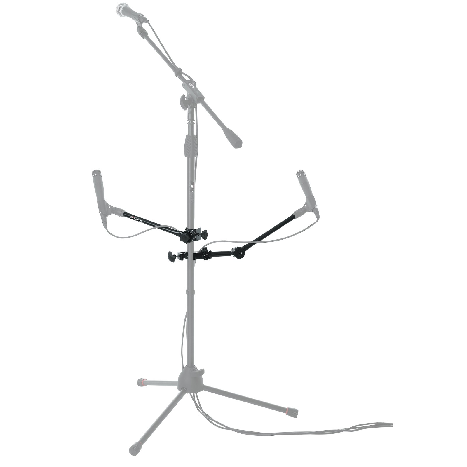 Gator Frameworks GFW-MIC-CLMPBM9 Adjustable Angle 9" Clamp-On Mini Boom Stand
