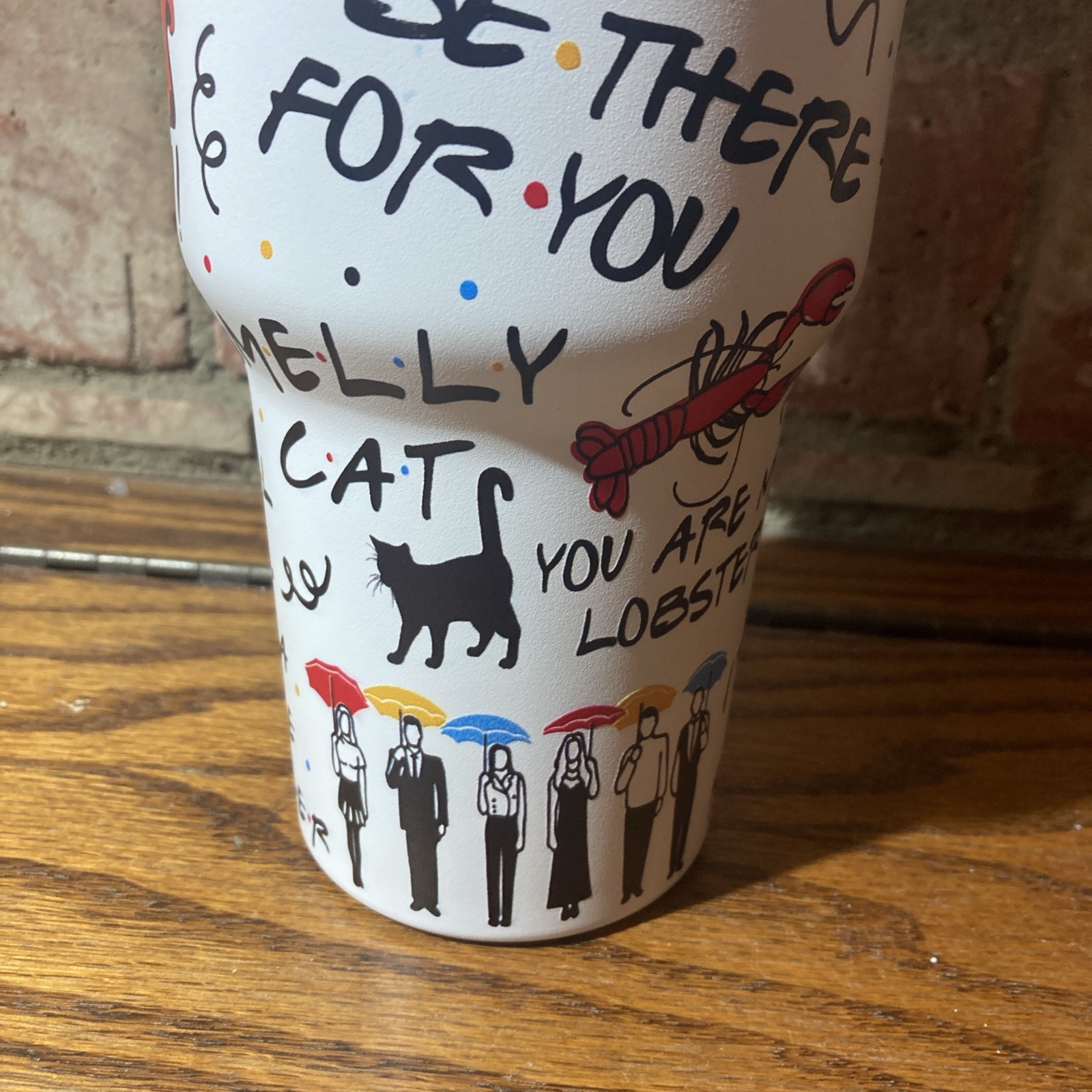 Tumbler Mug Bottle, Friends Theme