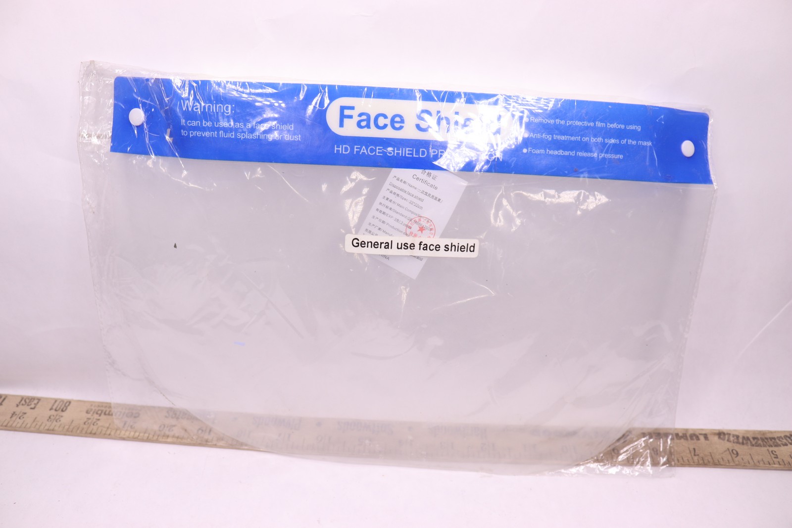Safety Full Face Shield Transparent Visor