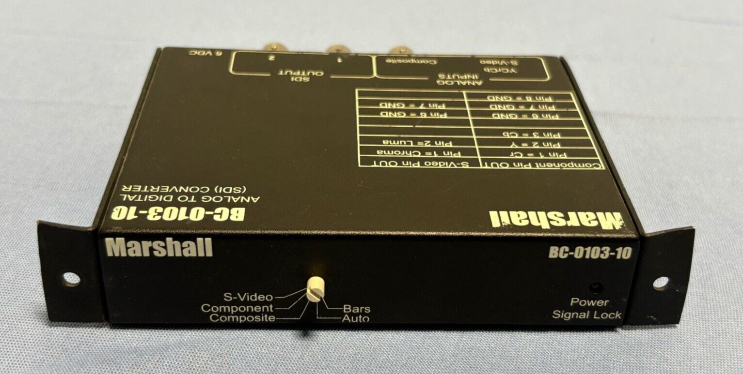 Marshall BC-0103-10 Analog to Digital (SDI) Converter
