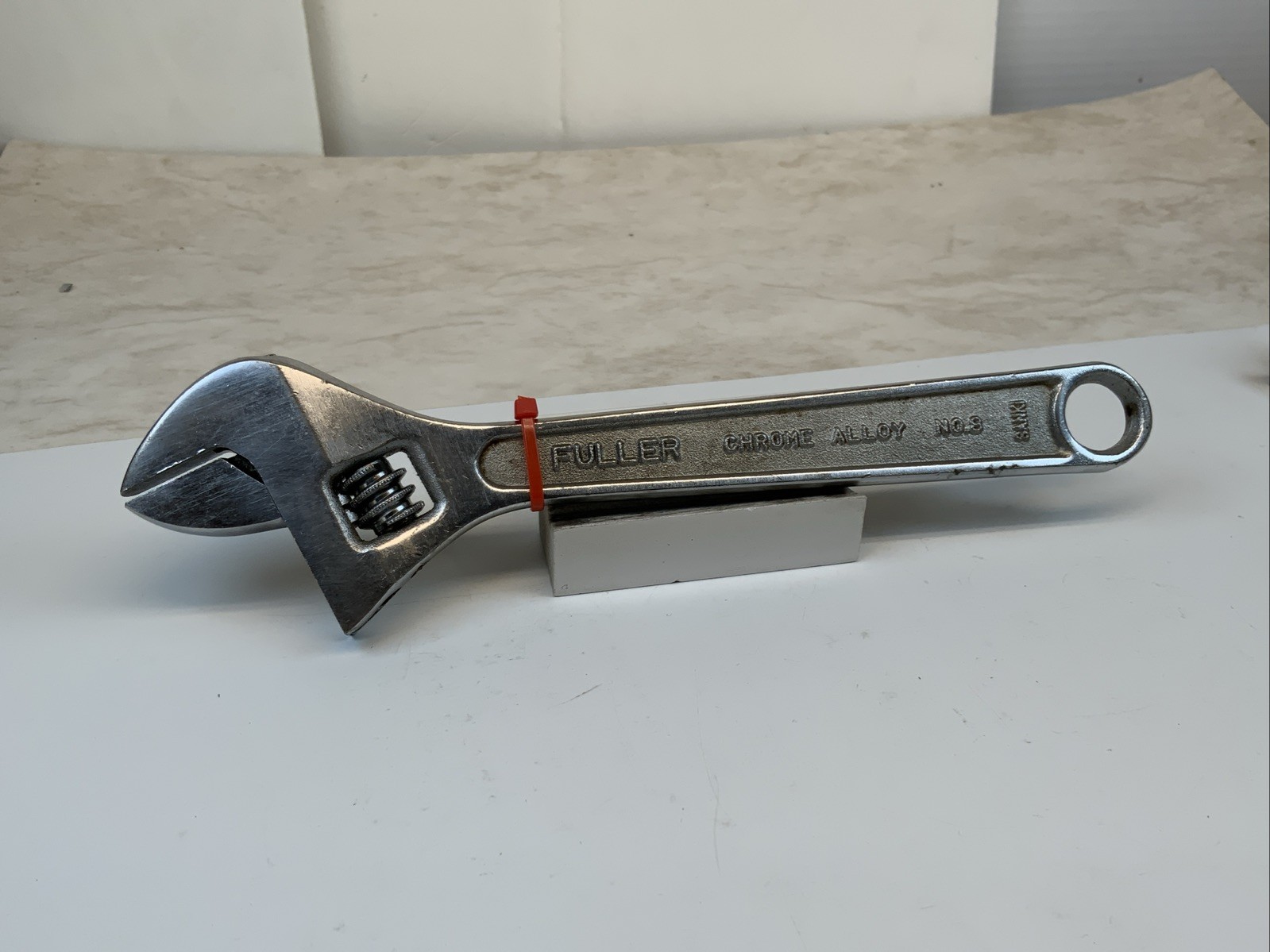 FULLER No. 8, 8in. Adjustable Wrench, Made In Japan  - RED Tag
