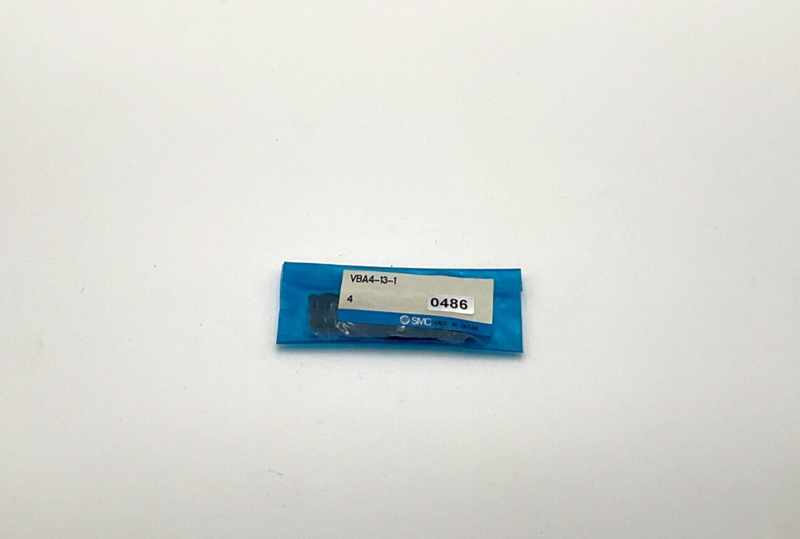 SMC VBA4-13-1 Fitting Kit VBA4131 Lot of 4 New (VT)