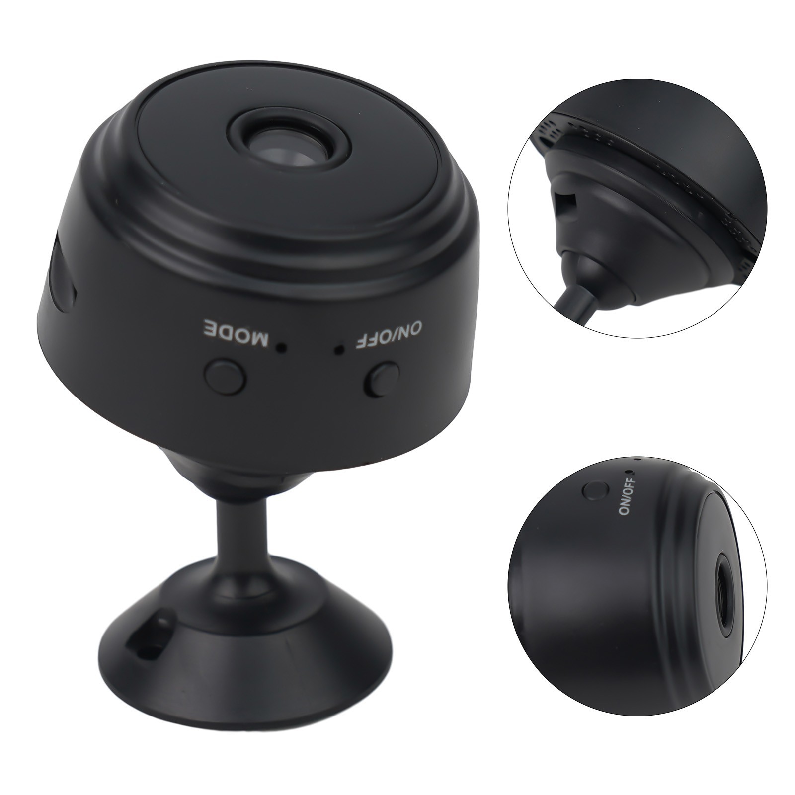 WiFi Surveillance Camera A9 for mini Camera with for Night Vision and Loop