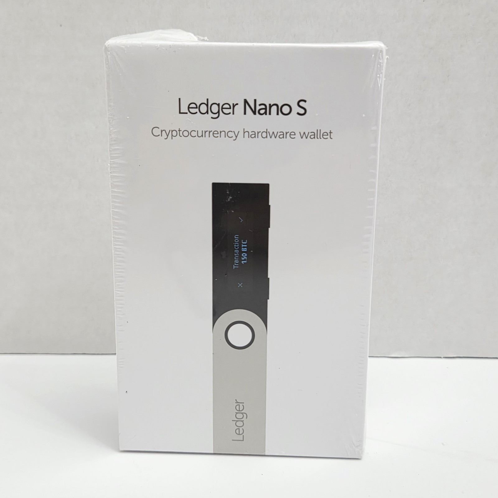 Ledger Nano S Cryptocurrency Hardware Wallet New Open Box Damaged Package