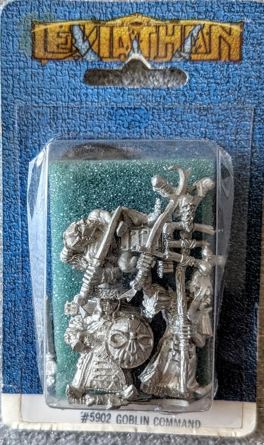 New! Chronopia Leviathan 28mm Miniatures ~ Goblin Command ~ Heartbreaker