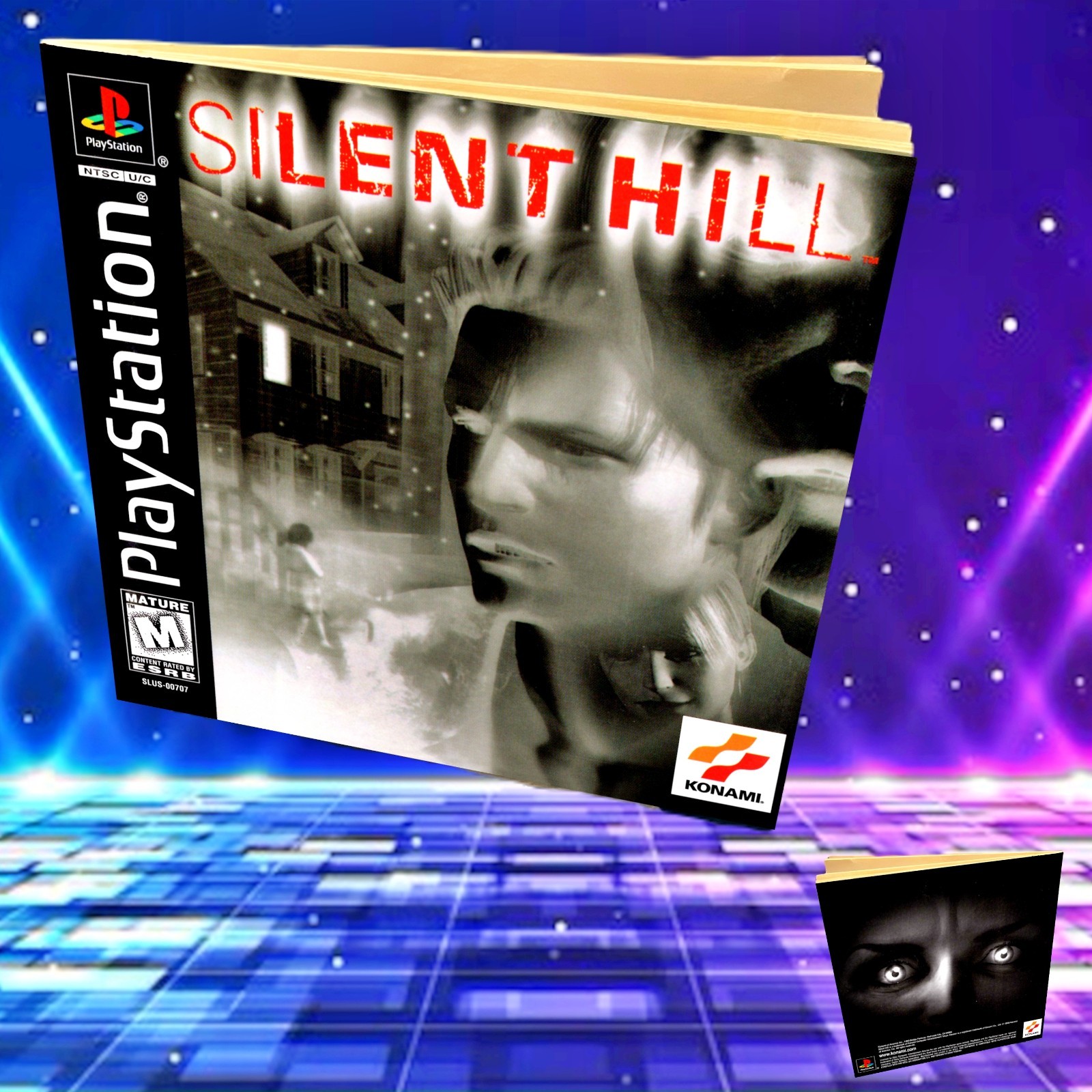 Replacement Manual for - Silent Hill - Sony PS1 Instruction Booklet