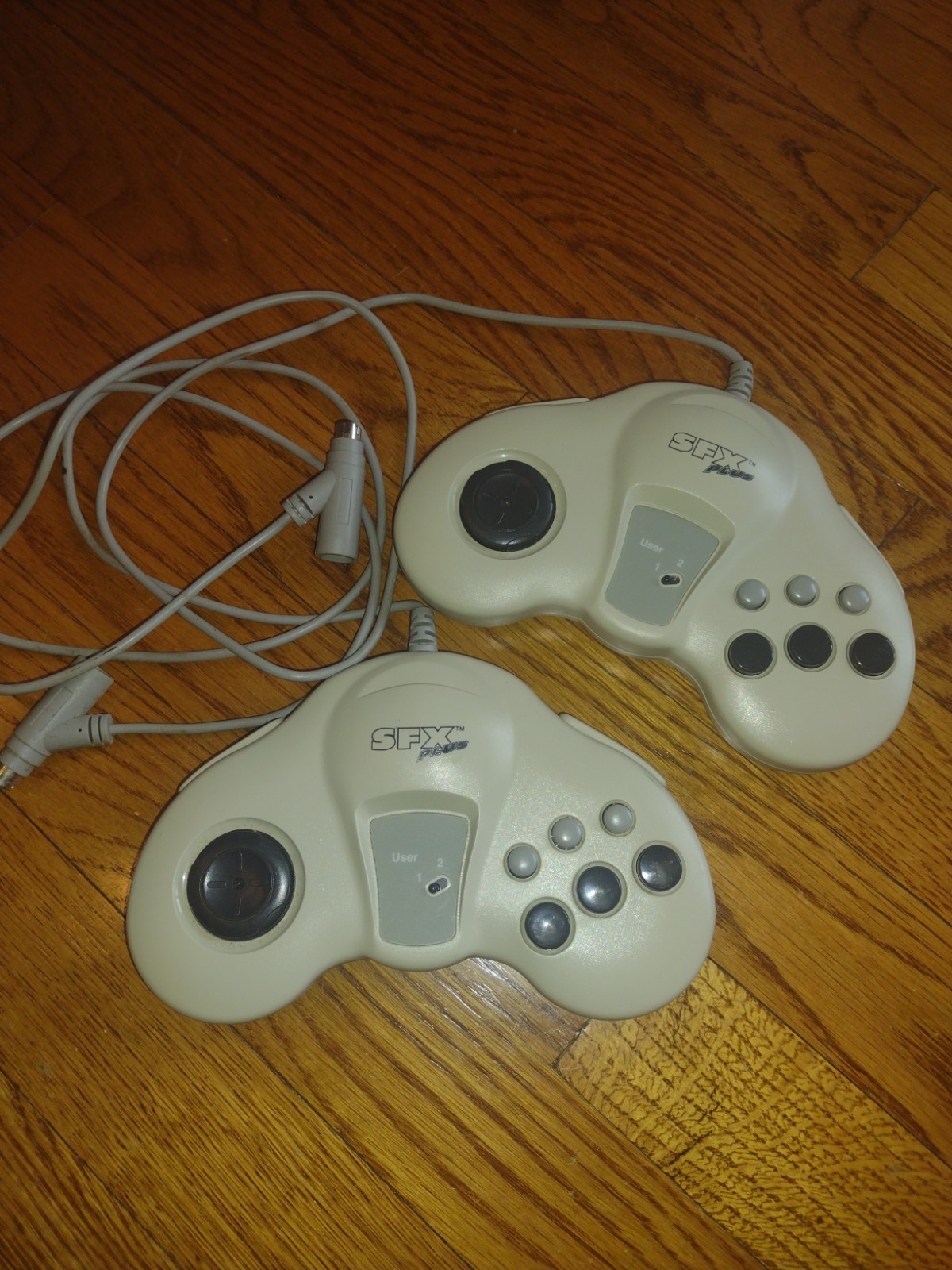 2 Programmable Joypad  SFX PLUS By Suncom Tech 7-2030-0612 Vintage gaming