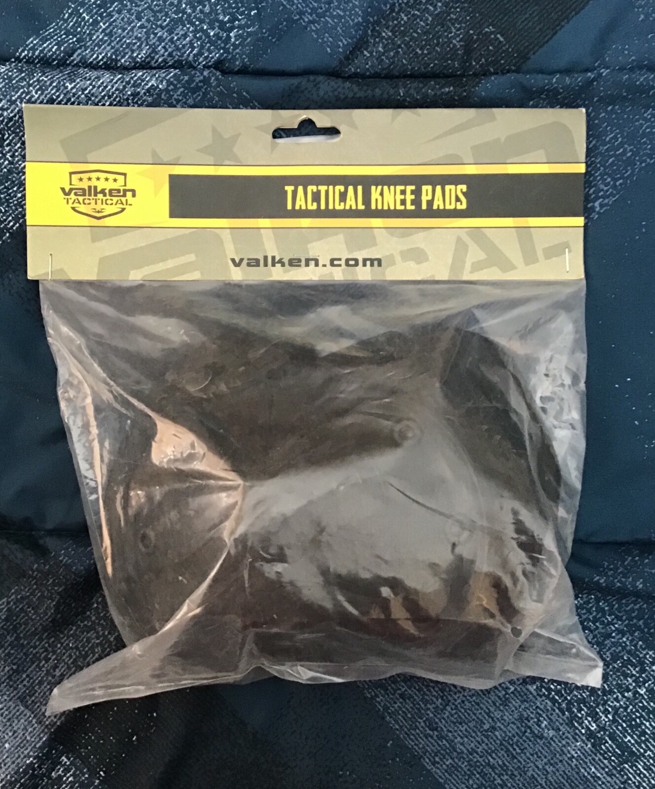 Valken Tactical Hard Shell Knee Pads - Black New In Package