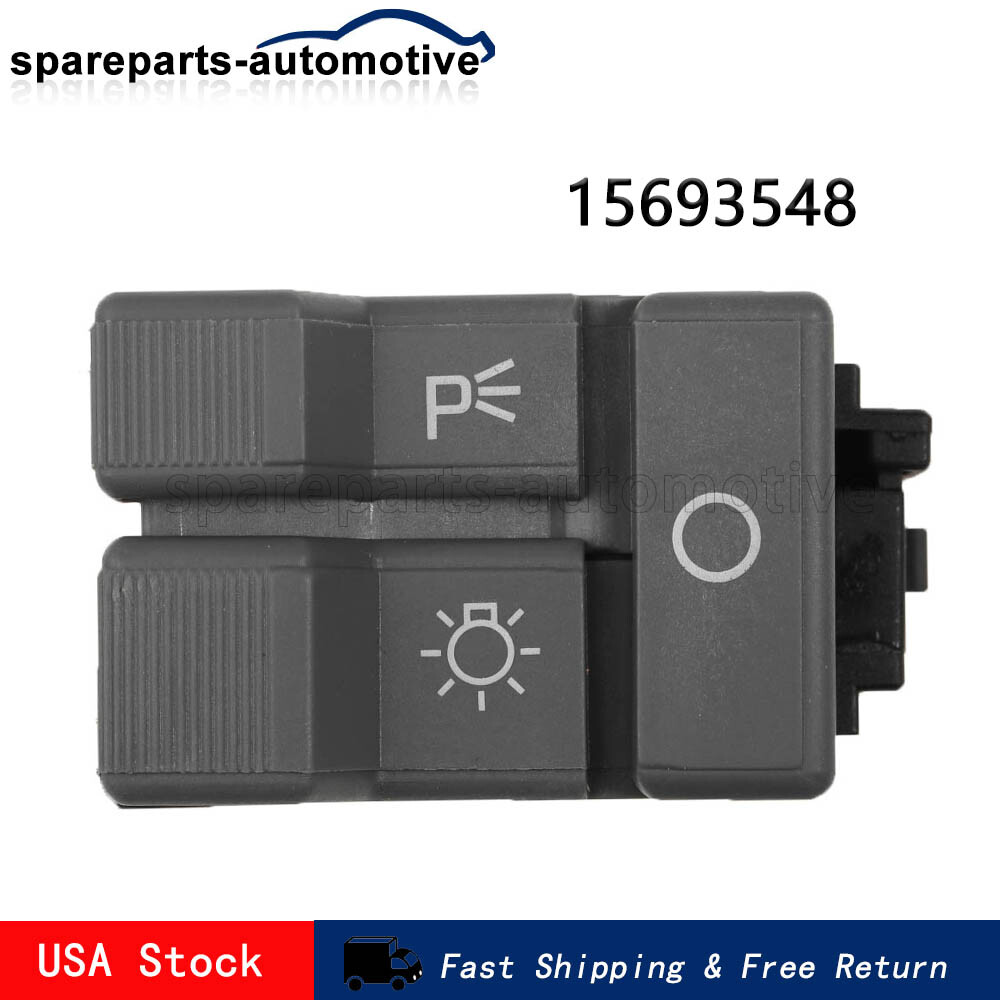 Headlight Parking Light Rocker Switch for Chevy Blazer GMC C1500 C2500 C3500