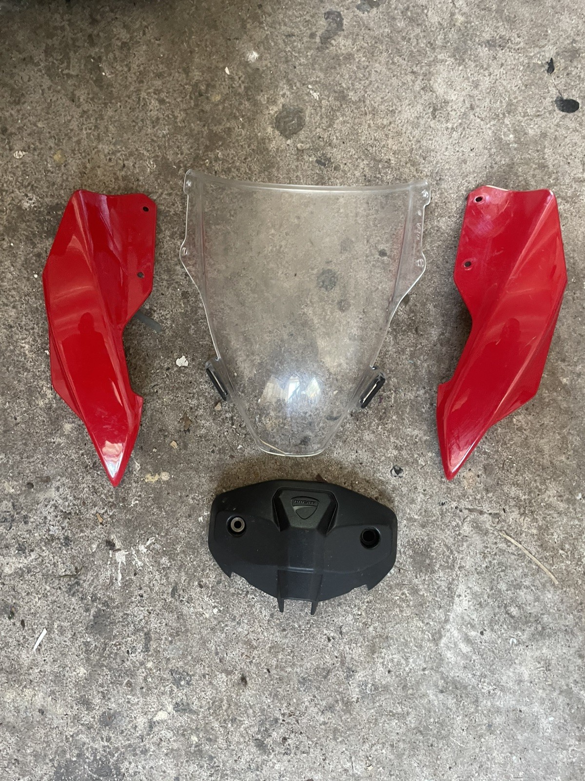 Ducati Monster 797 Windshield Windscreen Visor 821 1200 797 2018 - 2023 plastic