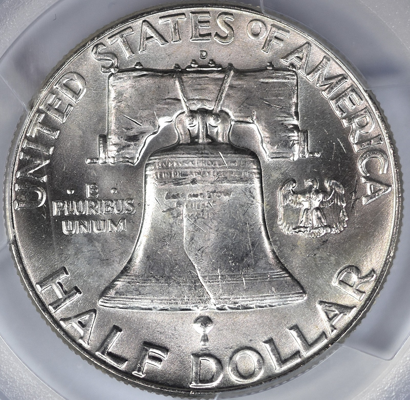 PCGS 1963-D MS64 SILVER Franklin Half Dollar