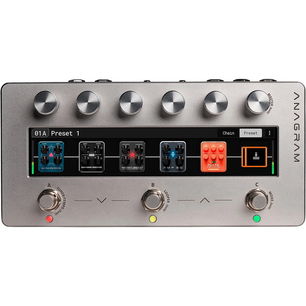 Darkglass Anagram Bass MultiEffects Pedal Gray