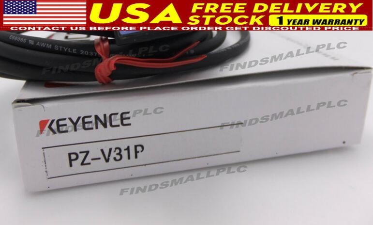 Keyence PZ-V31P Fiber Optic Sensor PZV31P New In Box US Free TAX  US Free TAX